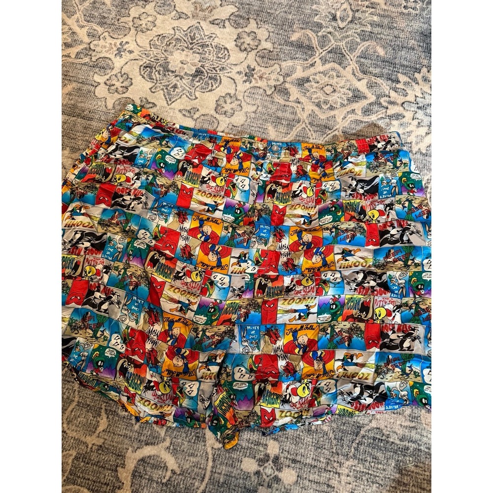 Vintage Looney Tunes Warner Bros. Silk Shorts